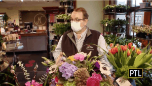 Steve Neubauer of Neubauer's Flowers shows off his favorite spring and Easter flowers on Pittsburgh Today Live